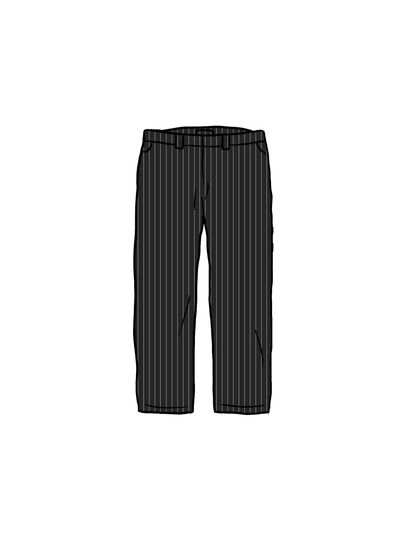 Мужские брюки с принтом Supreme Pant (SS21) — изображение 1 из 1, черный