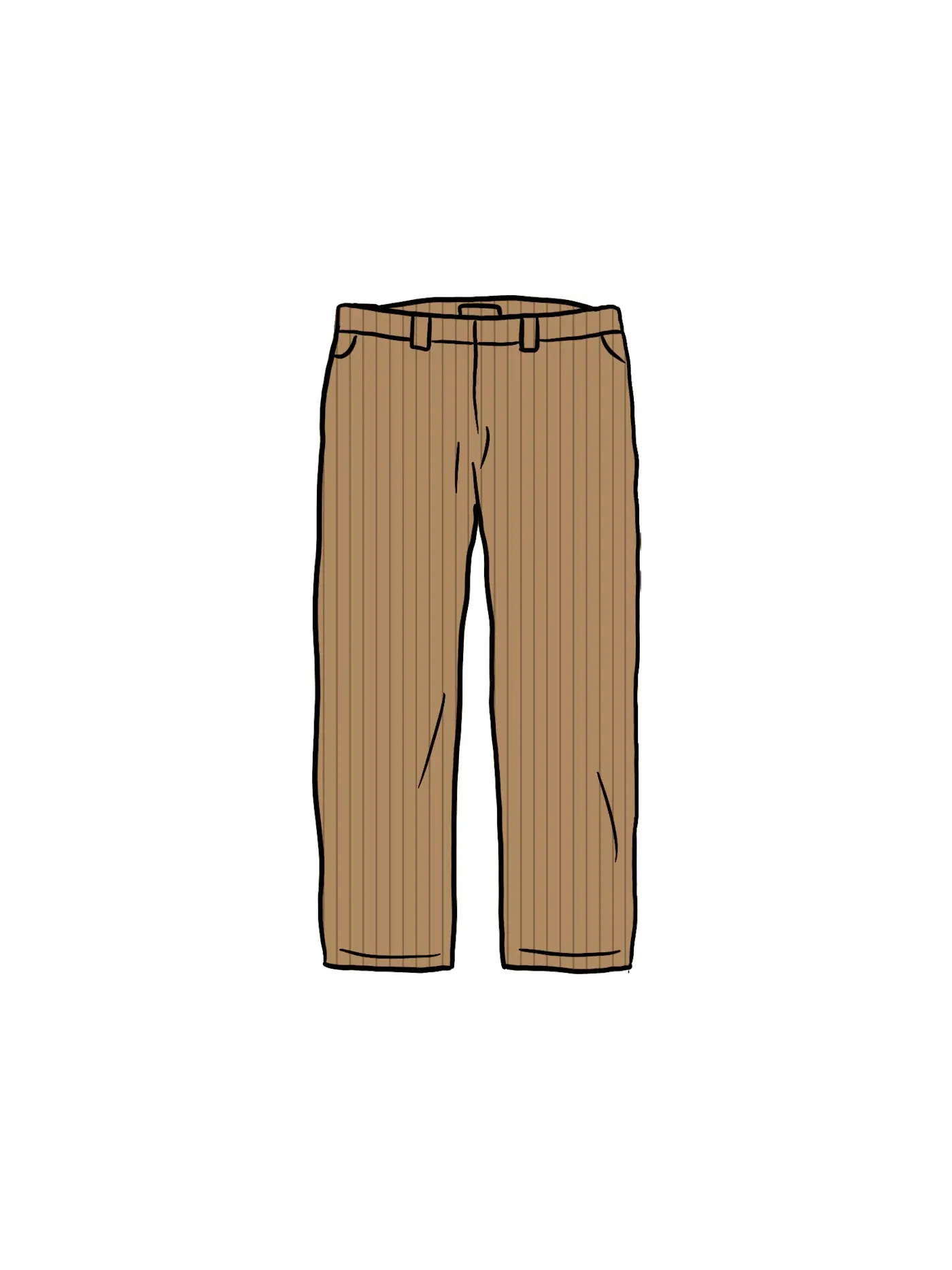 Мужские брюки с принтом Supreme Pant (SS21) — изображение 1 из 1, коричневый