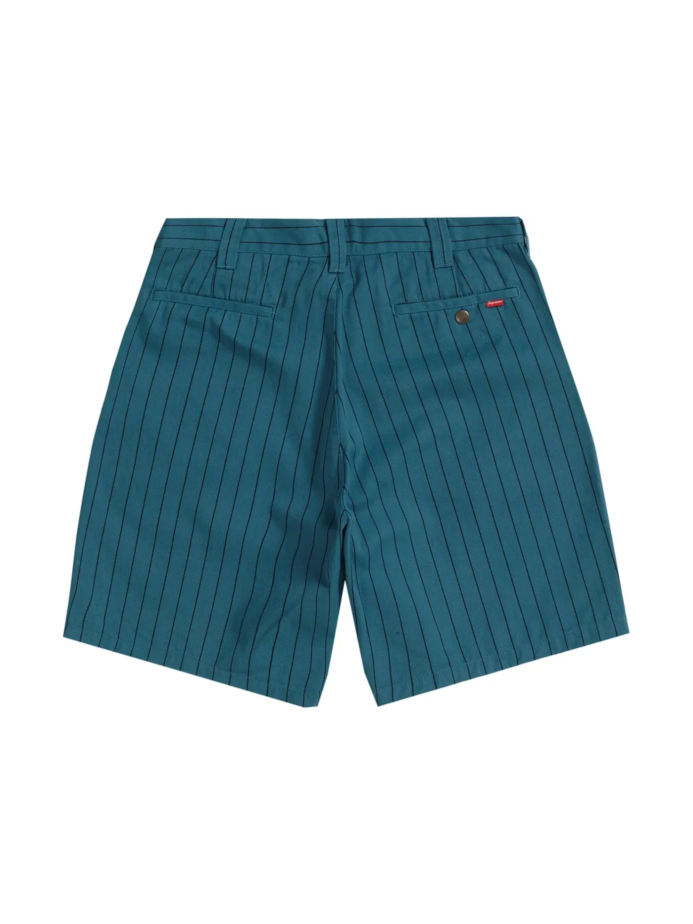 Мужские шорты с полосками Supreme Short, Teal Stripe — изображение 2 из 2