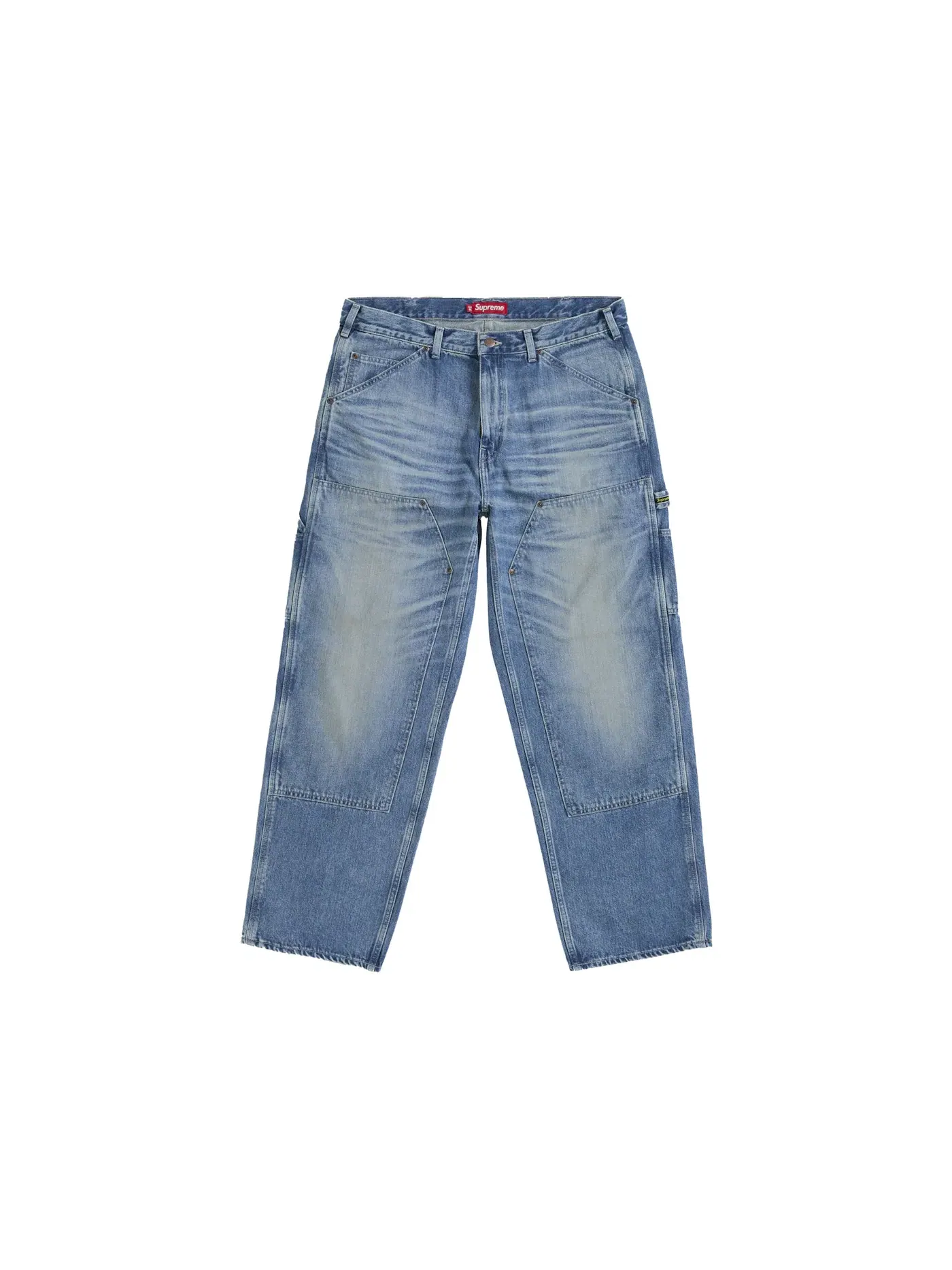 Мужские джинсовые брюки с потертостями Supreme Pant