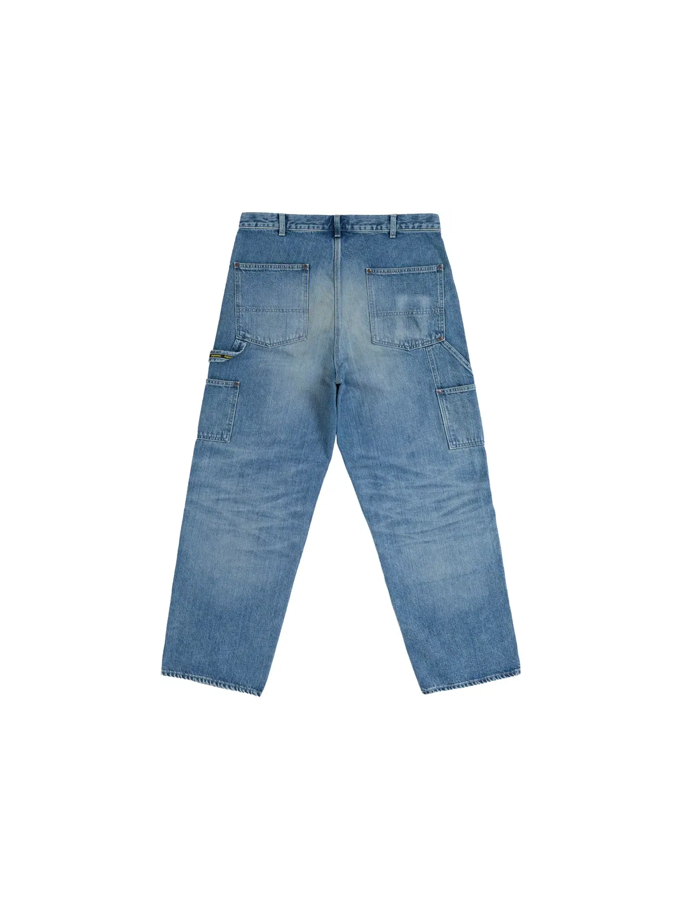 Мужские джинсовые брюки с потертостями Supreme Pant — изображение 2 из 2, джинсовый синий