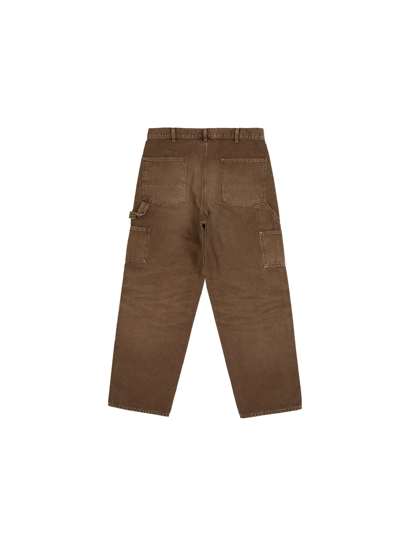 Мужские штаны свободного кроя Supreme Worn Double Knee Painter Pant (SS26) — изображение 2 из 2, коричневый