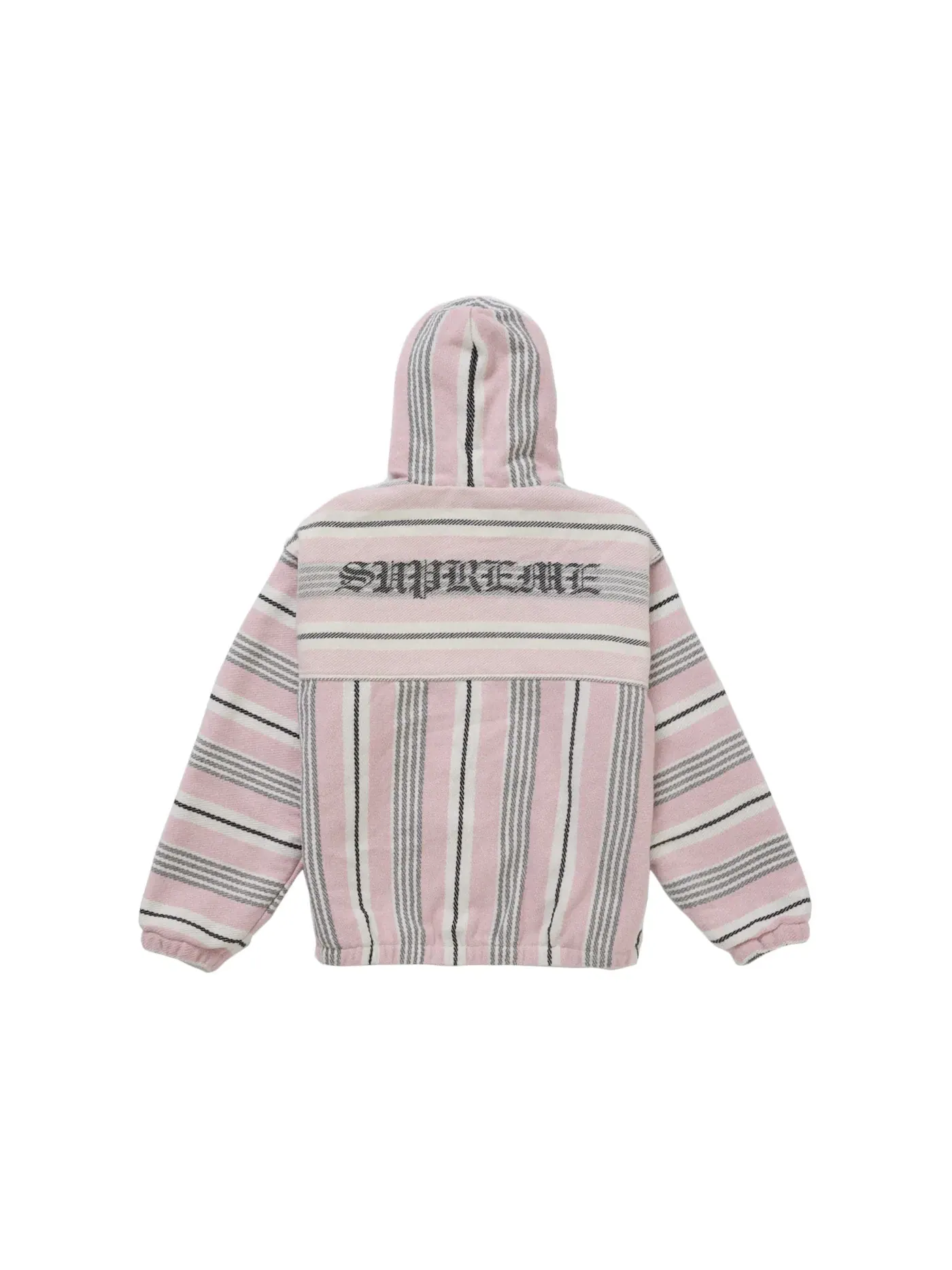 Мужская куртка с капюшоном с принтом Jacket Supreme — изображение 2 из 2, розовый