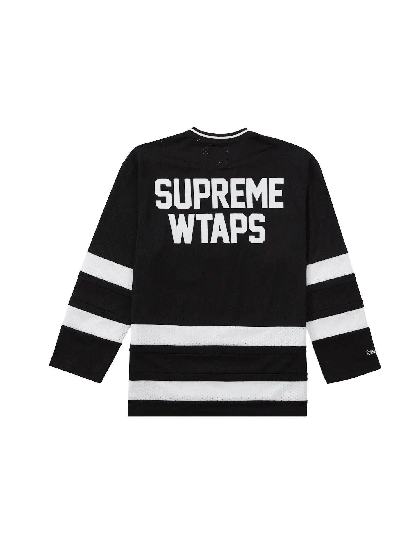 Мужская хоккейная джерси с логотипами Supreme WTAPS Mitchell & Ness — изображение 2 из 2, черный
