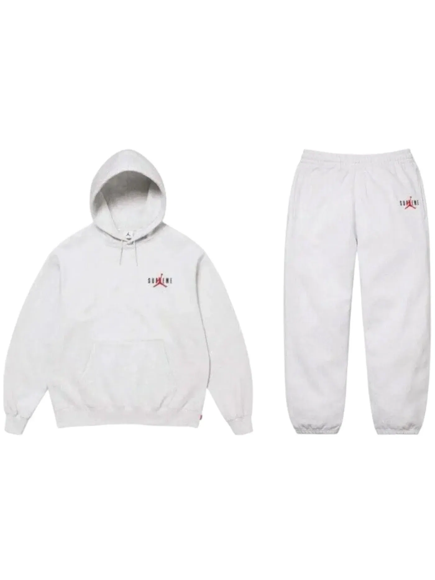 Мужской спортивный костюм Supreme x Jordan Tracksuit (FW24) — изображение 1 из 3, серый