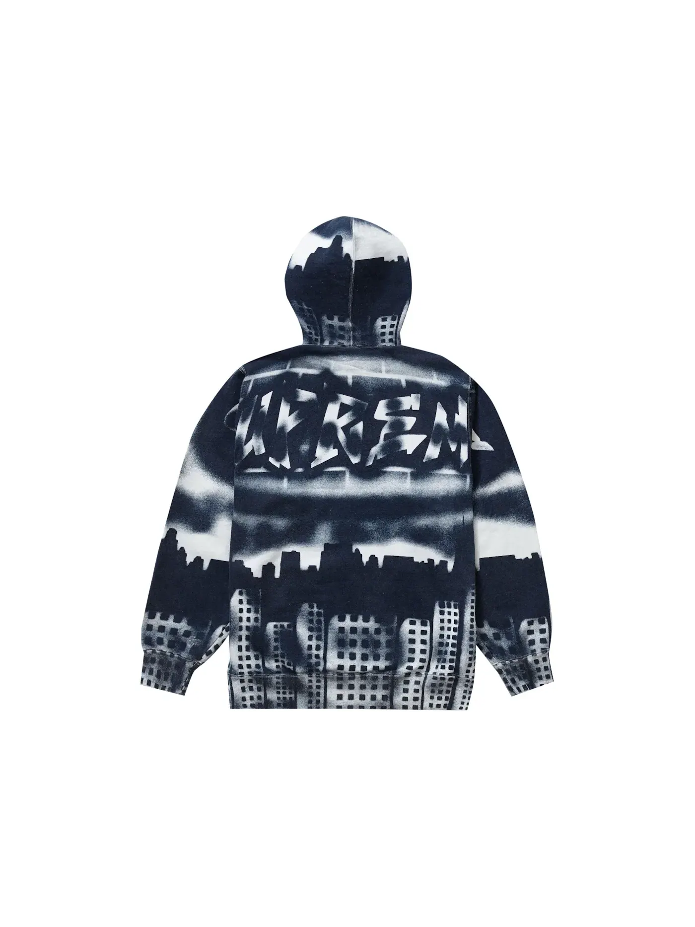 Мужской худи с принтом Supreme x New York Yankees Airbrush — изображение 2 из 2, белый