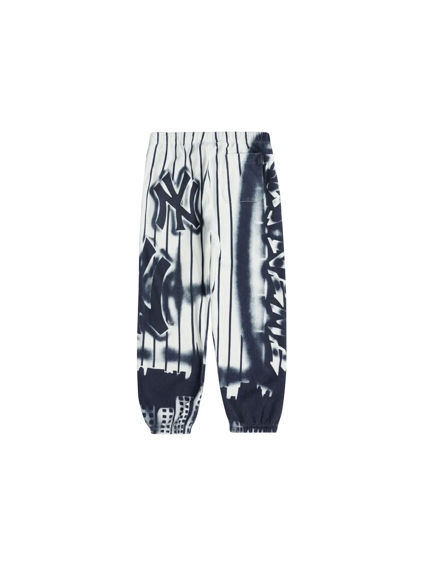 Мужские спортивные штаны с принтом Sweatpant Supreme — изображение 2 из 2, белый
