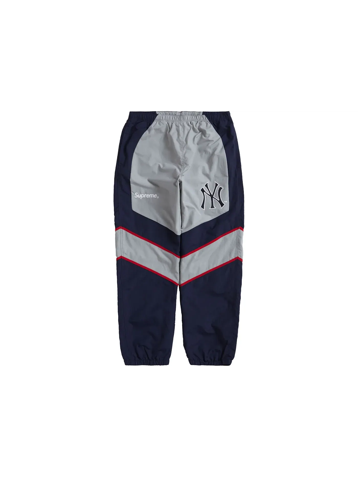Мужские спортивные штаны Supreme x New York Yankees — изображение 1 из 2, темно-синий