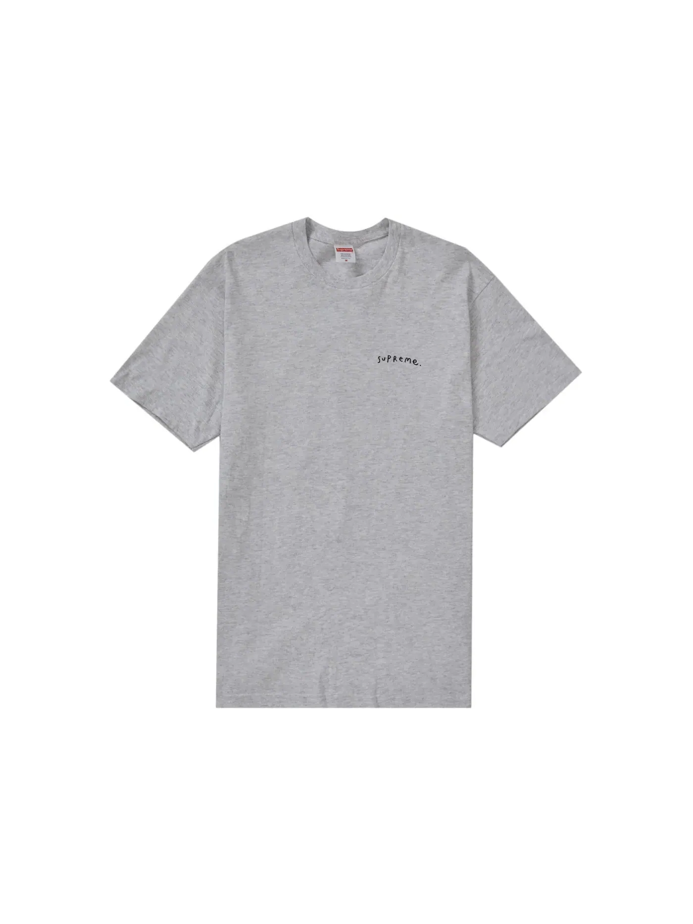 Мужская футболка с принтом Tee Supreme — изображение 2 из 2, серый