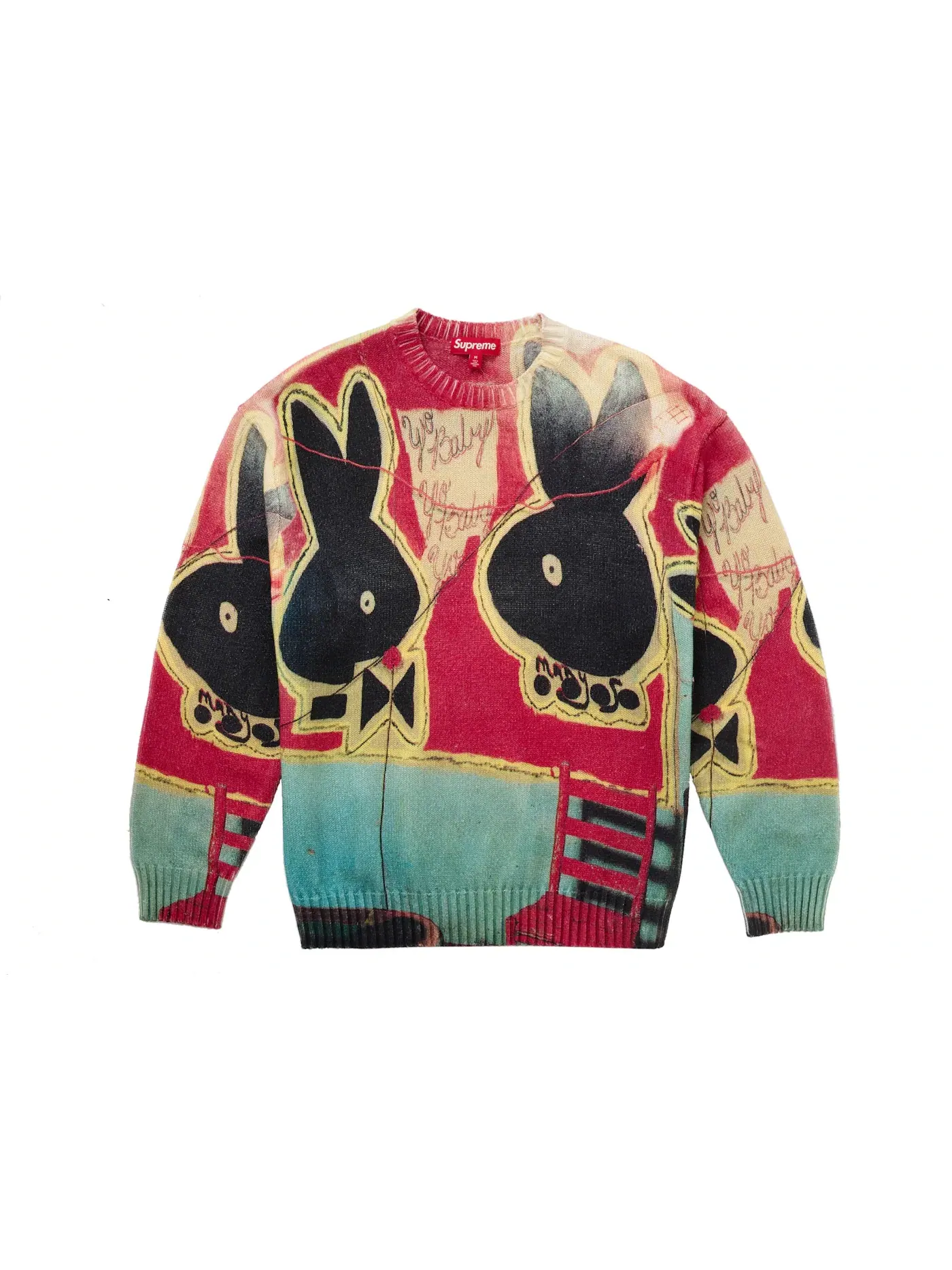 Мужской свитер с принтом Supreme Sweater — изображение 1 из 2, мульти