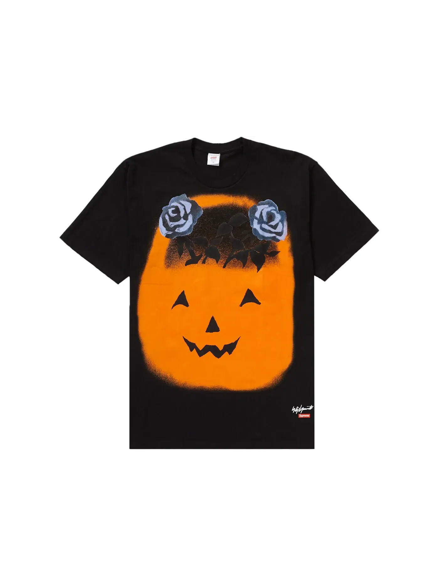 Мужская футболка с принтом Pumpkin Tee Supreme — изображение 1 из 1, черный