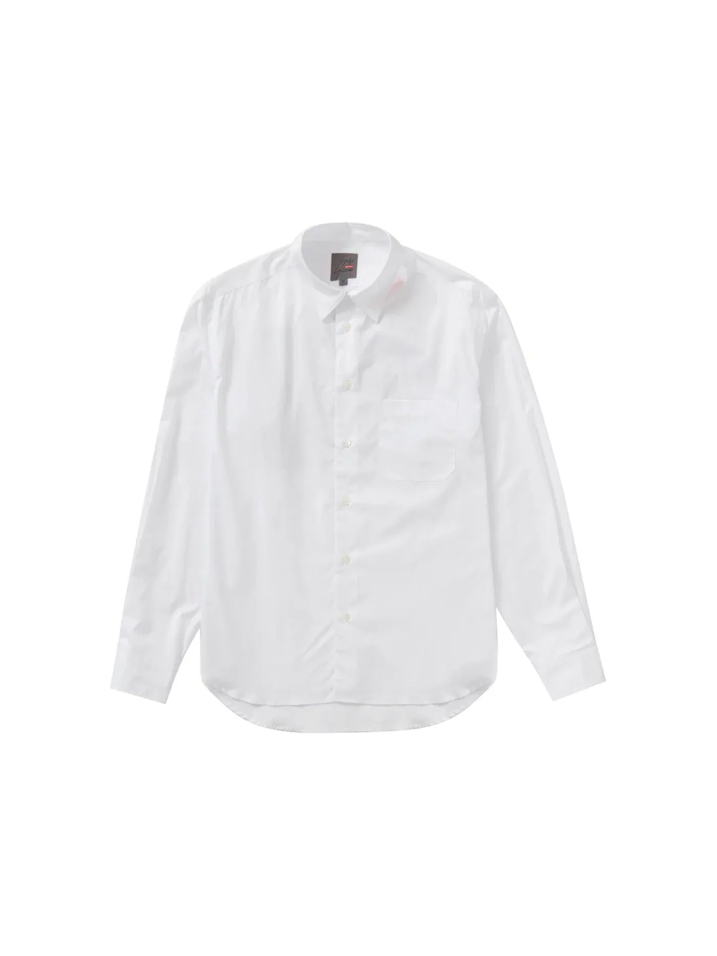 Мужская рубашка с длинным рукавом Supreme Yohji Yamamoto Shirt — изображение 2 из 2, белый