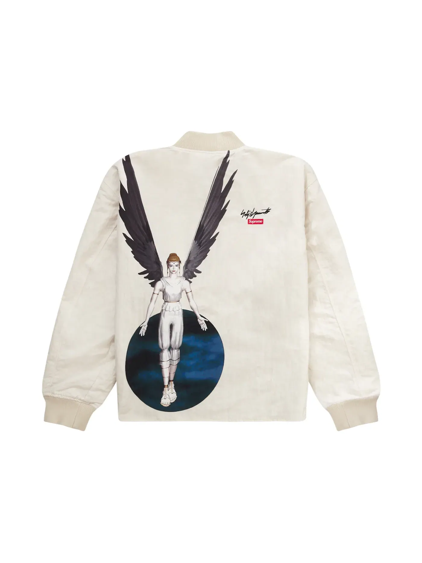 Мужская нейлоновая куртка-бомбер Supreme Yohji Yamamoto TEKKEN — изображение 2 из 2, прозрачный
