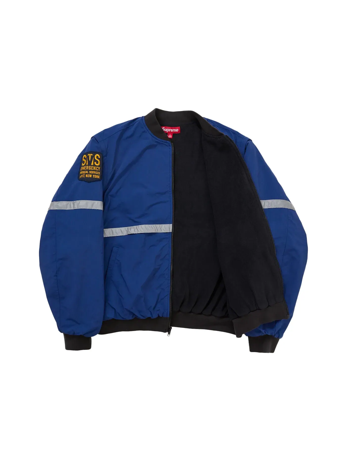 Мужская куртка с отстегивающимися рукавами и светоотражающей полосой Jacket Supreme — изображение 2 из 5, темно-синий