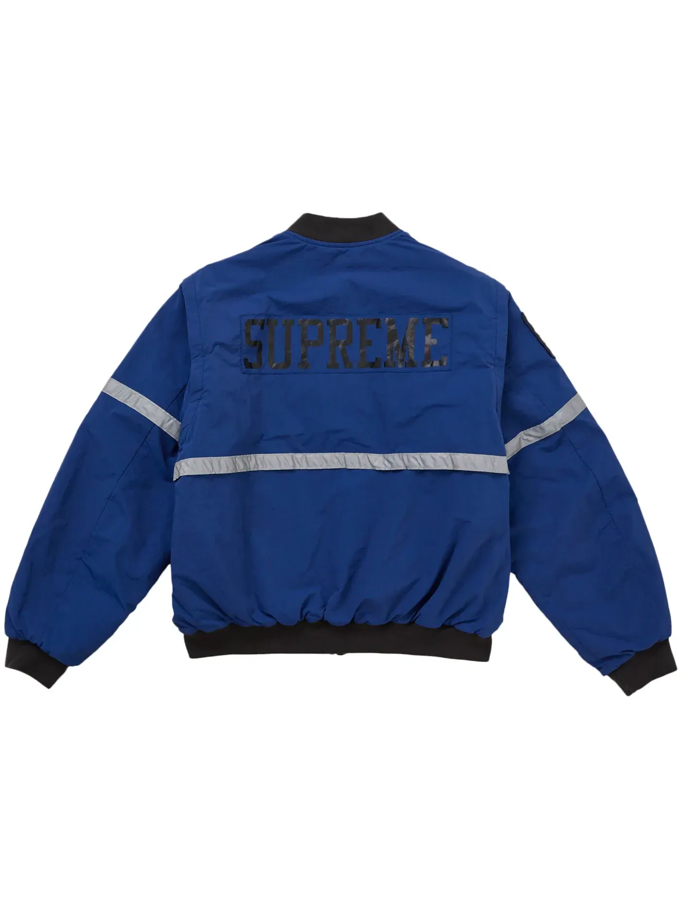 Мужская куртка с отстегивающимися рукавами и светоотражающей полосой Jacket Supreme — изображение 3 из 5, темно-синий