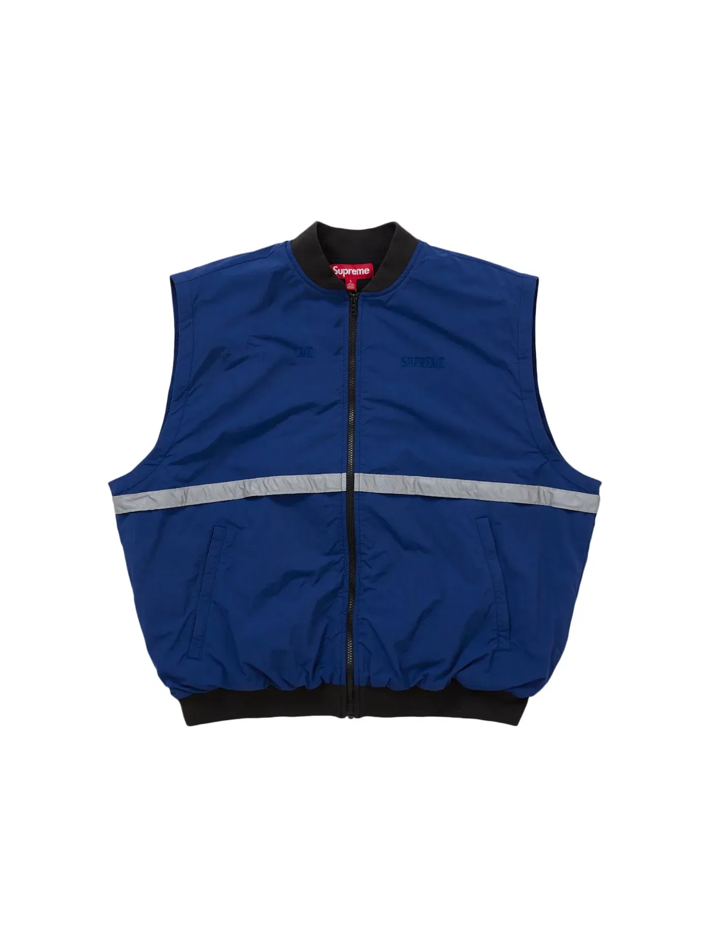Мужская куртка с отстегивающимися рукавами и светоотражающей полосой Jacket Supreme — изображение 5 из 5, темно-синий