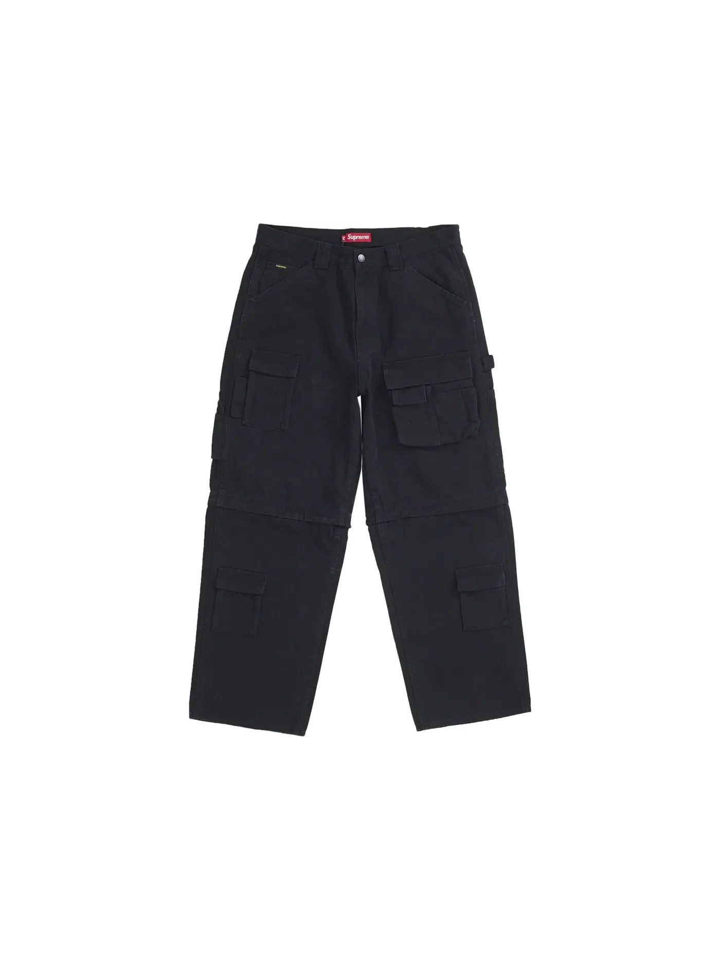 Мужские штаны с отстегивающимися карго-карманами Supreme Pant (FW25) — изображение 1 из 1, черный