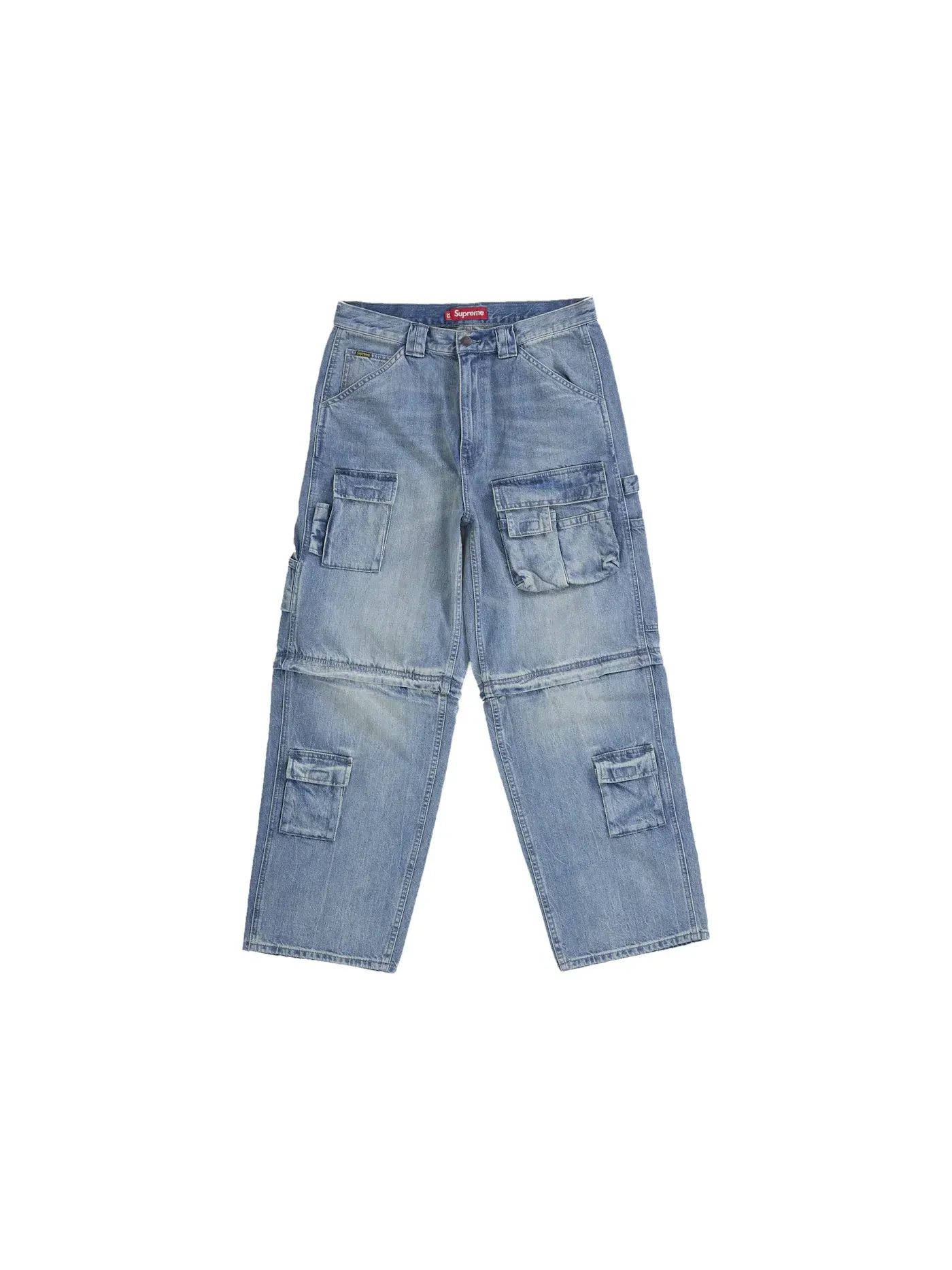 Мужские штаны с отстегивающимися карманами Supreme Pant (FW25) — изображение 1 из 4, синий