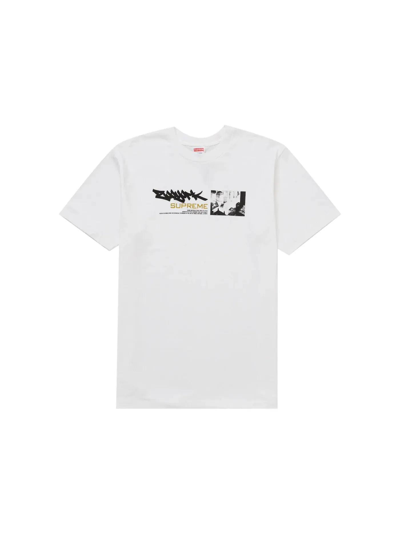 Мужская футболка с принтом Supreme Zoo York Dynasty Tee — изображение 1 из 1, белый