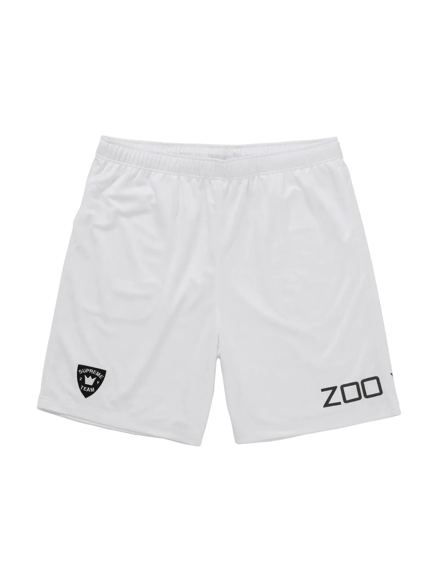 Мужские шорты с принтом Supreme Zoo York Soccer Short — изображение 1 из 2, белый