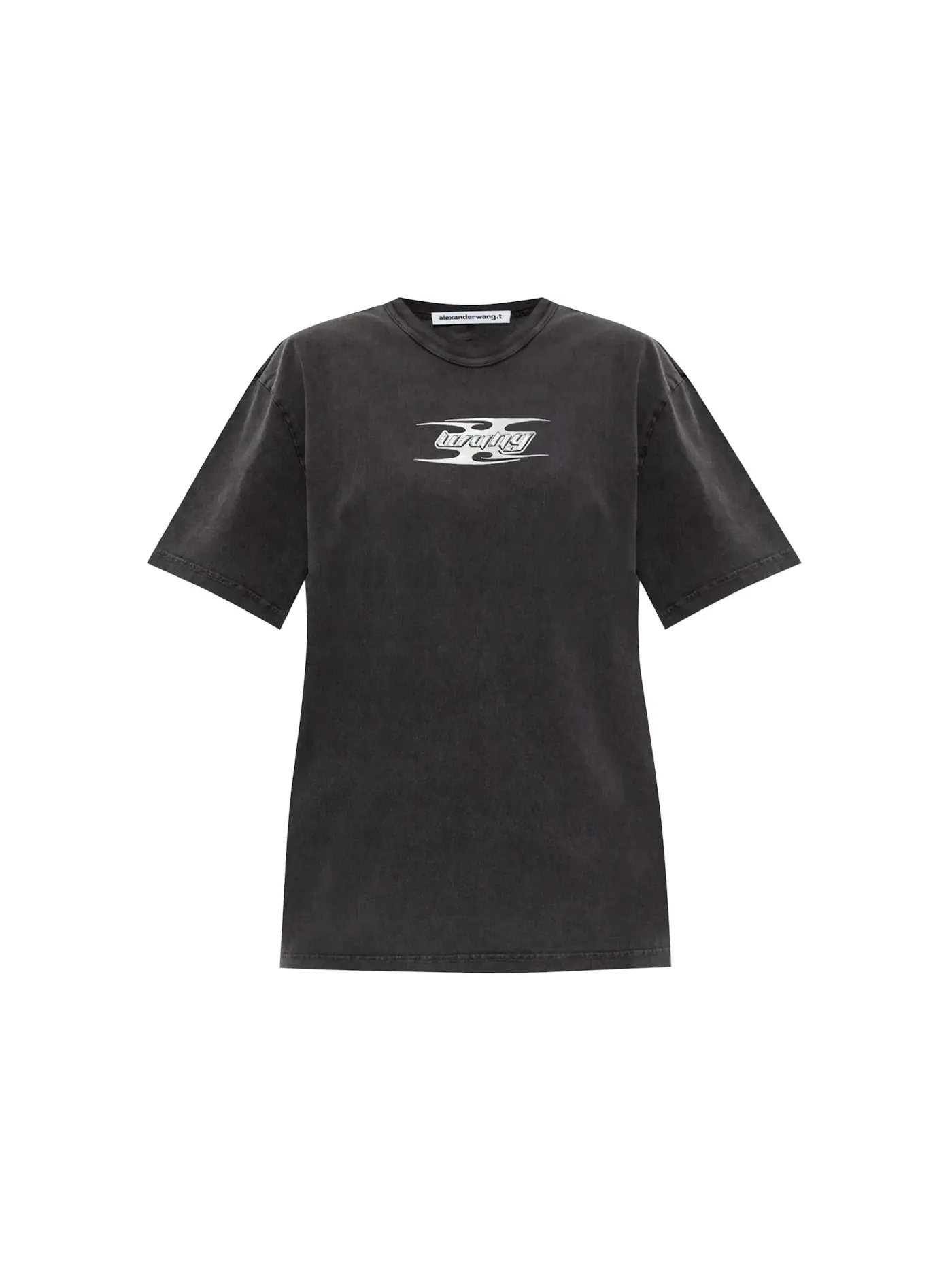 Женская футболка с принтом Blade Logo Tee T by Alexander Wang, Washed Cedar