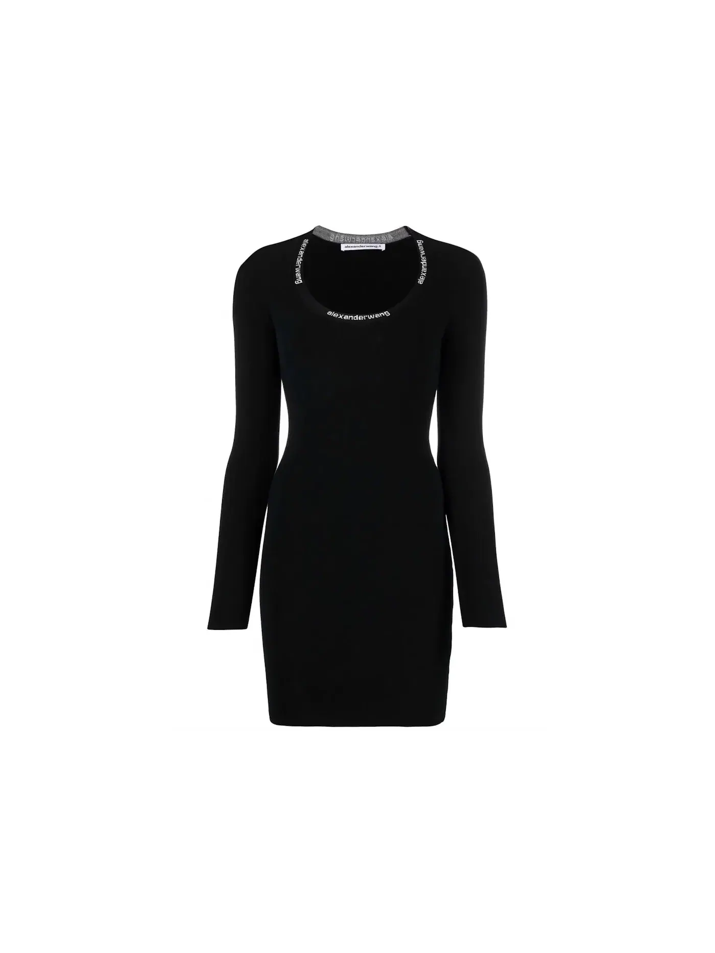 Женское платье облегающее с длинным рукавом T by Alexander Wang
