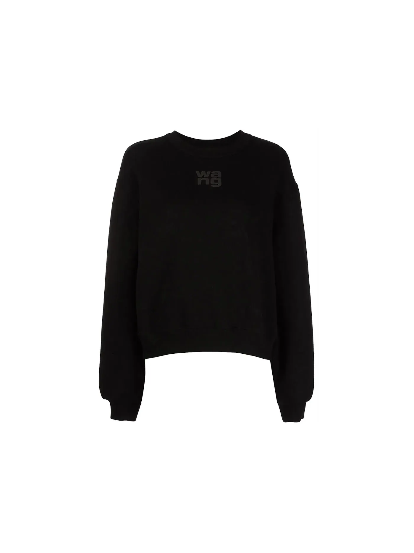 Женский свитшот с логотипом T by Alexander Wang — изображение 1 из 1, черный