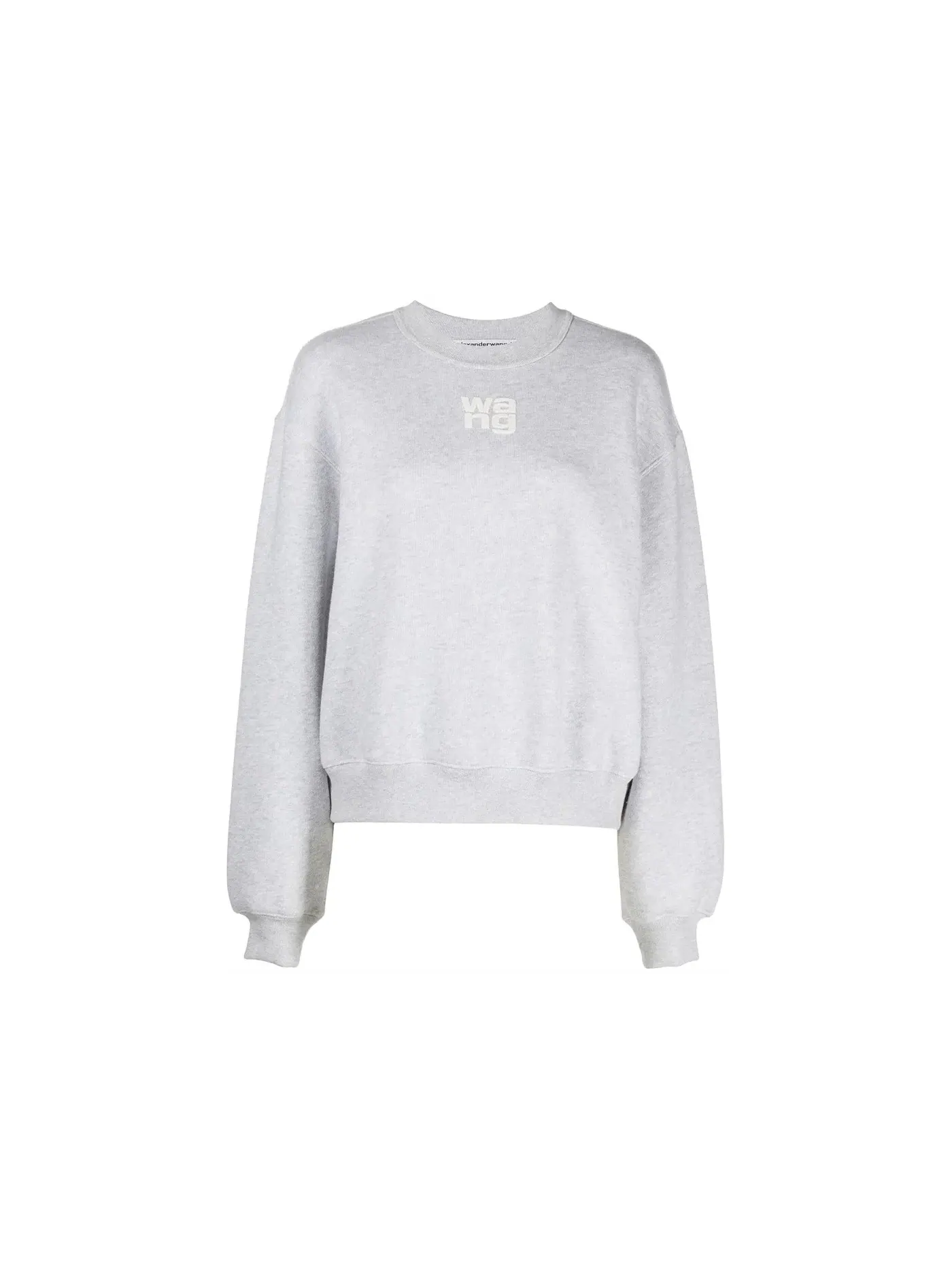 Женский свитшот с принтом Essential Puff Logo T by Alexander Wang — изображение 1 из 1, серый