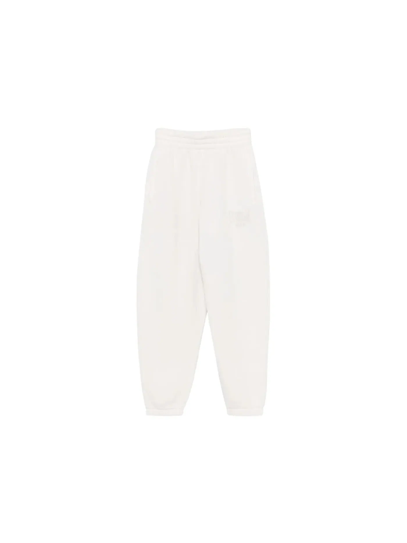 Женские спортивные штаны с принтом Sweatpants T by Alexander Wang — изображение 1 из 1, белый