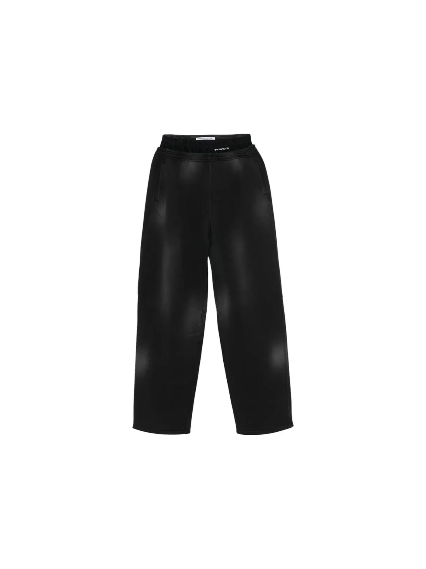 Женские спортивные штаны с принтом Sweatpants T by Alexander Wang — изображение 1 из 1, черный