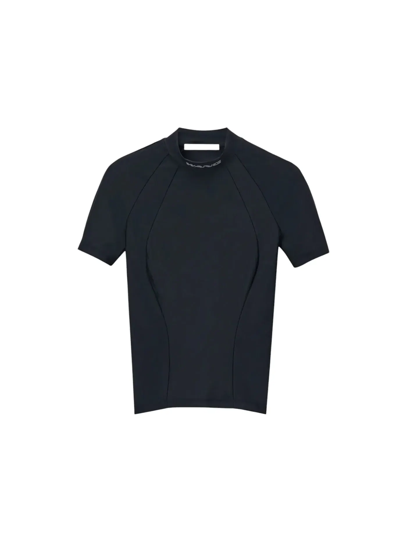 Женский топ с высоким воротником рашгард T by Alexander Wang — изображение 1 из 1, черный
