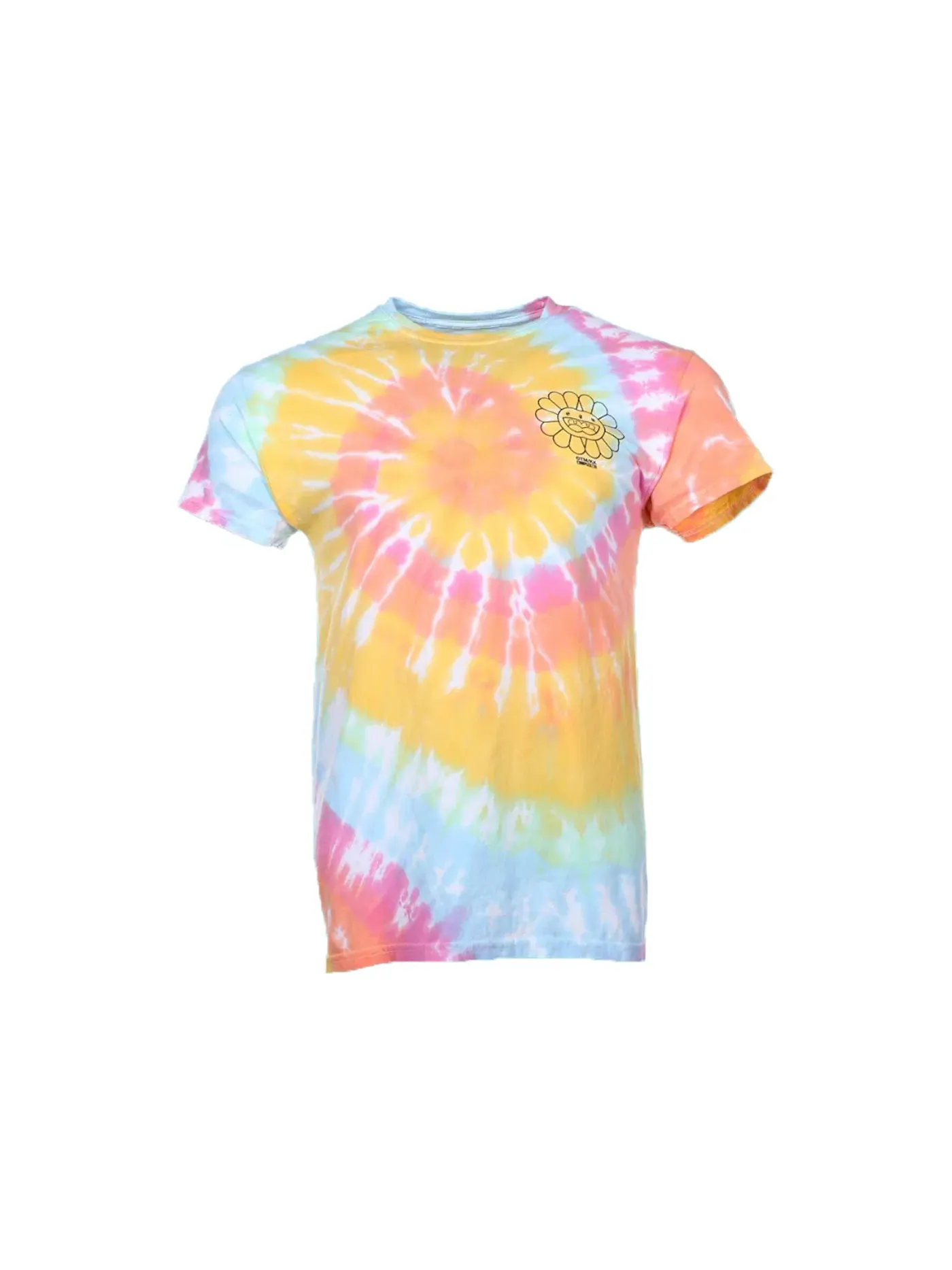 Мужская футболка с принтом Takashi Murakami ComplexCon Cluster Outline Tee — изображение 1 из 2, мульти