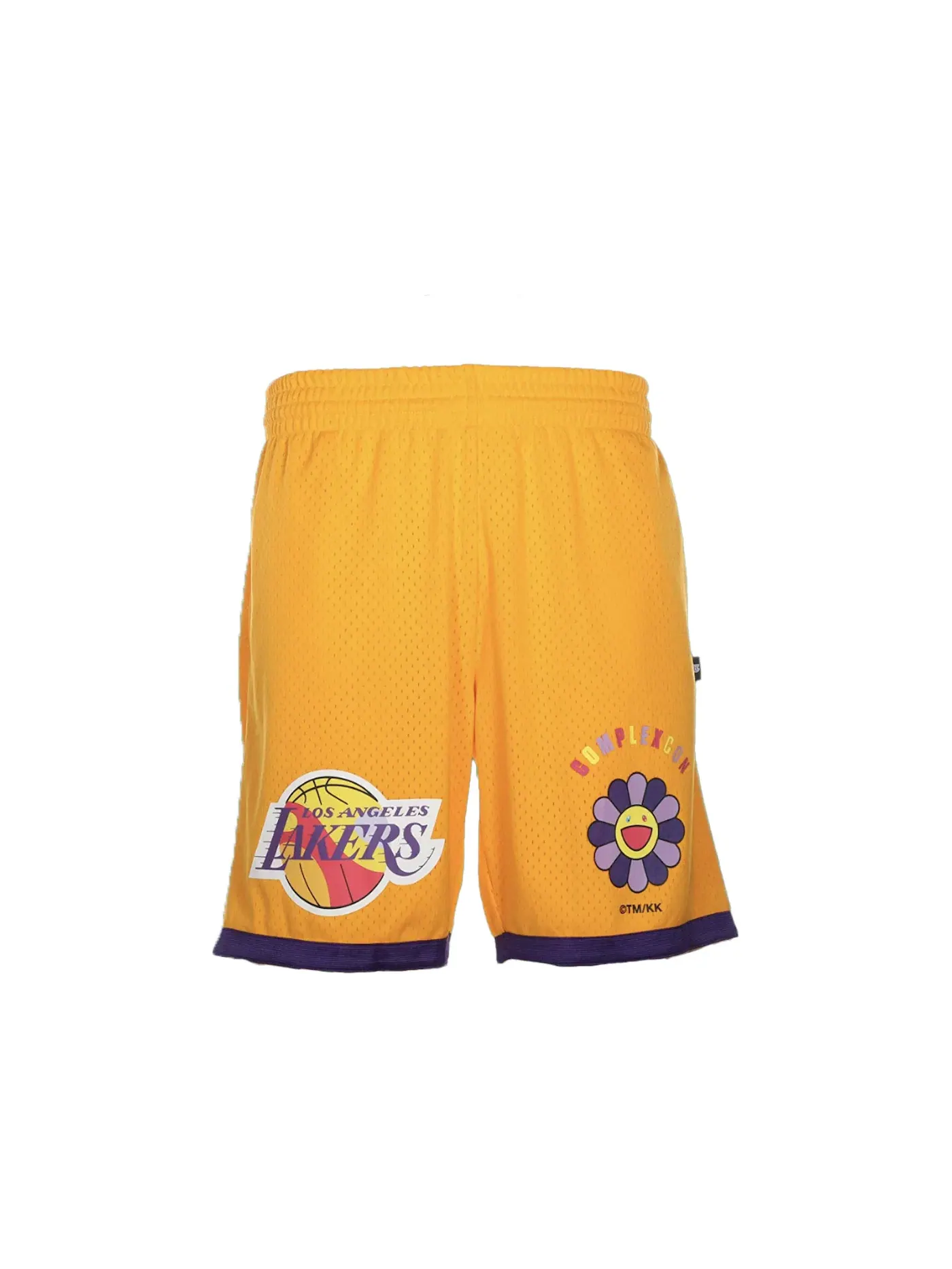 Мужские шорты с принтом Takashi Murakami ComplexCon x LA Lakers Basketball Shorts
