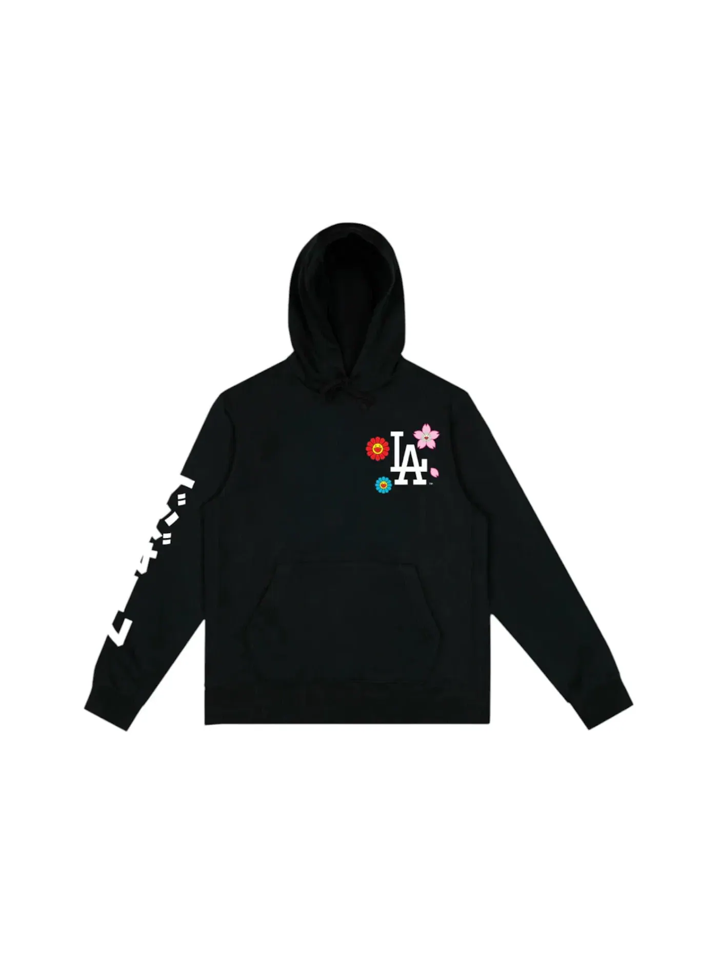 Мужская худи с принтом Takashi Murakami x Dodgers Hoodie Takashi Murakami — изображение 1 из 2, черный