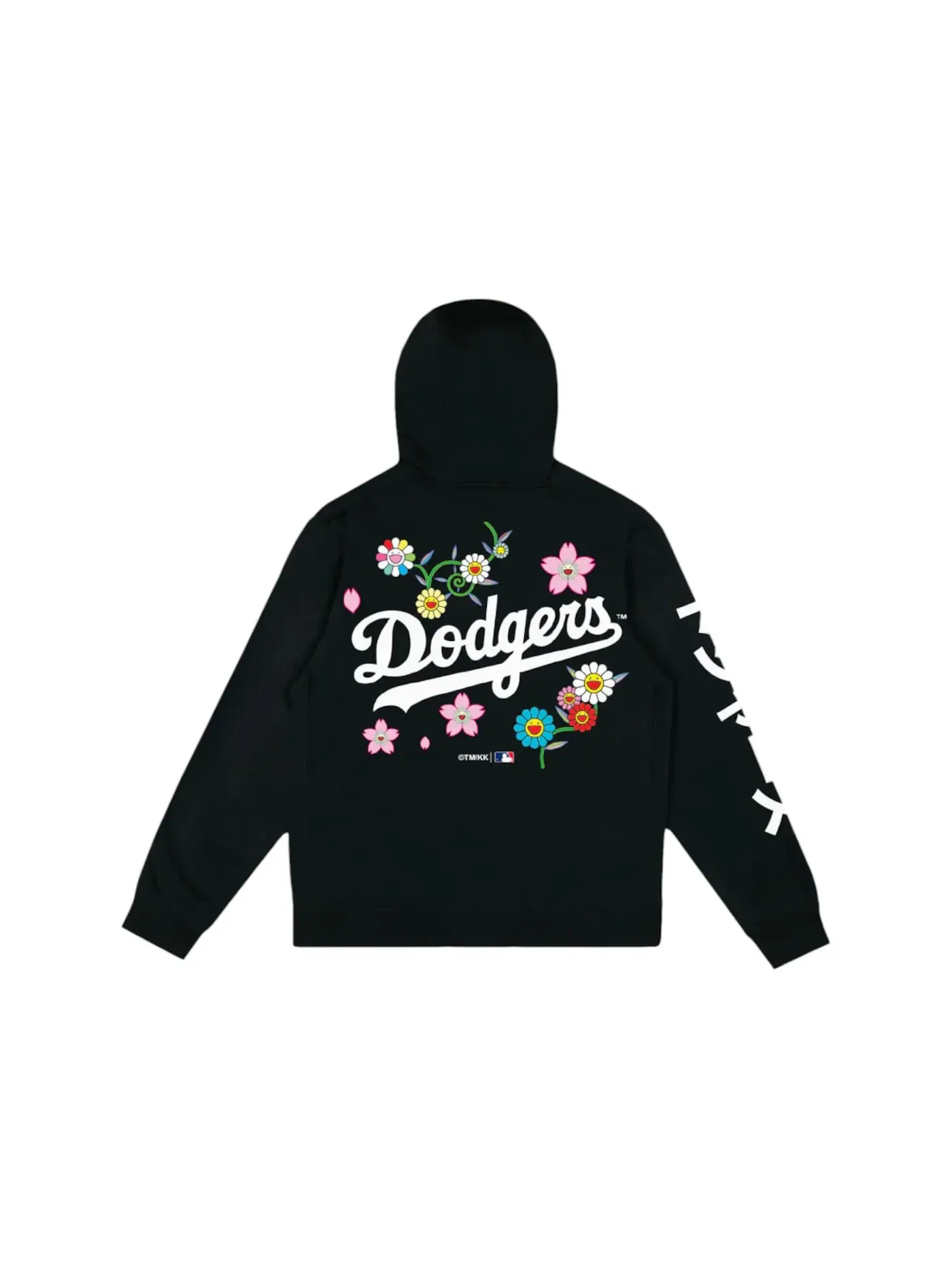Мужская худи с принтом Takashi Murakami x Dodgers Hoodie Takashi Murakami — изображение 2 из 2, черный