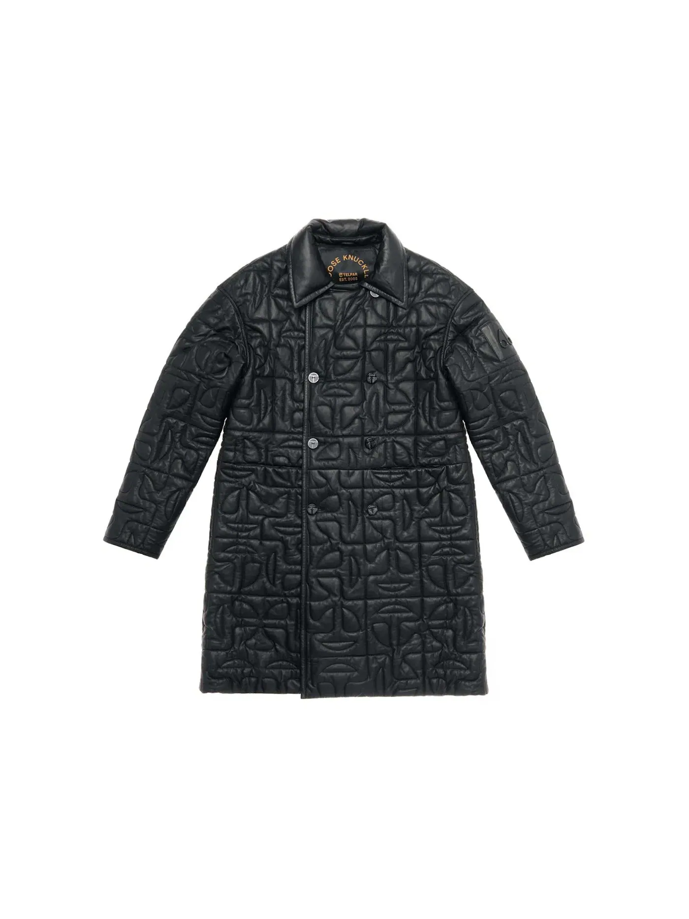 Унисекс пальто стеганое Peacoat Telfar