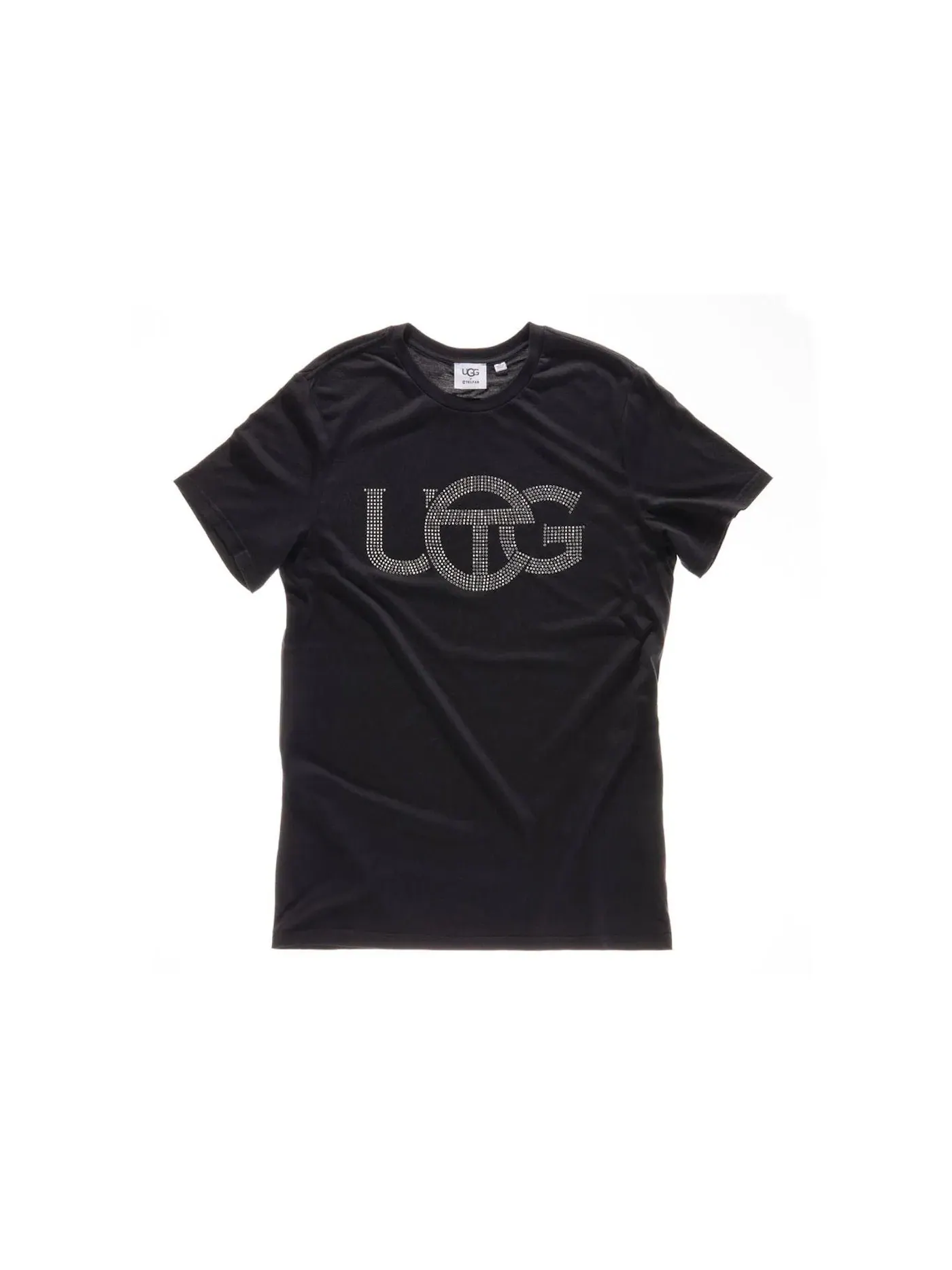 Унисекс футболка с принтом Telfar x UGG Crystal Logo Tee