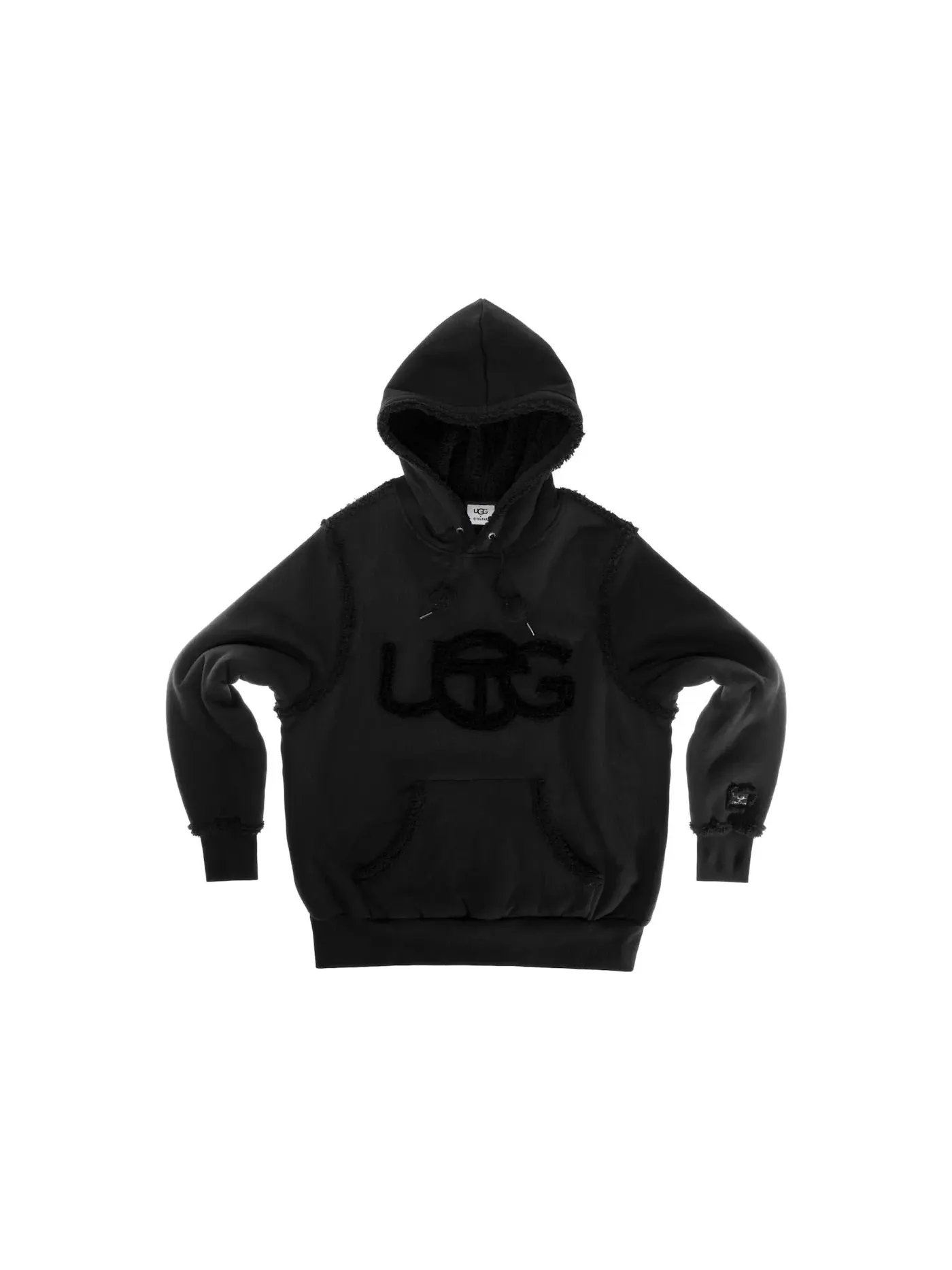 Унисекс худи из замши с овчиной Telfar x UGG