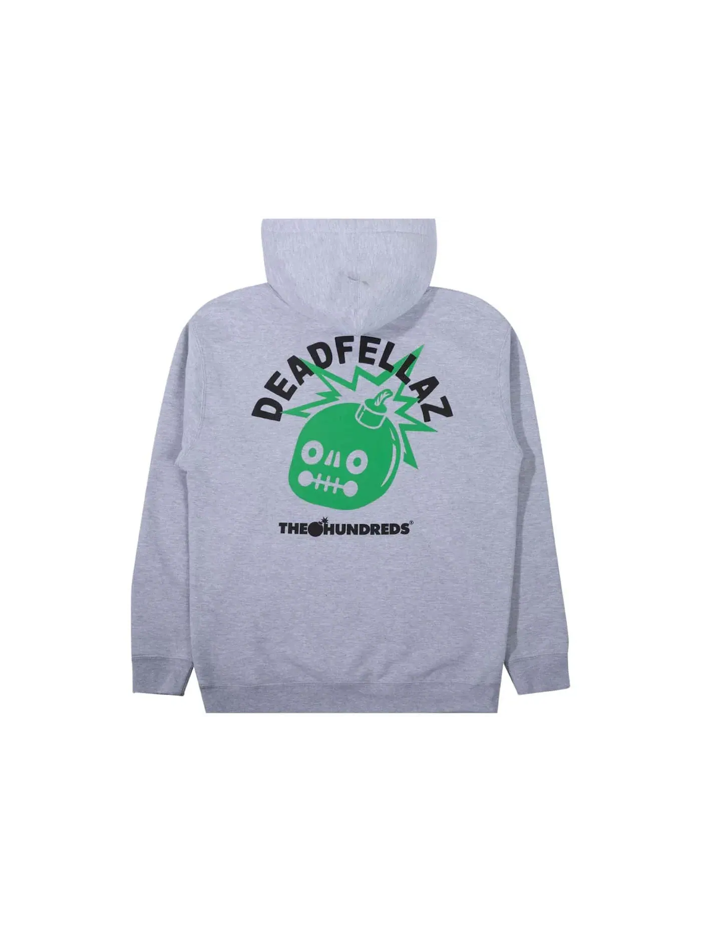 Мужской пуловер с принтом The Hundreds Dead Adam Pullover — изображение 2 из 2, серый