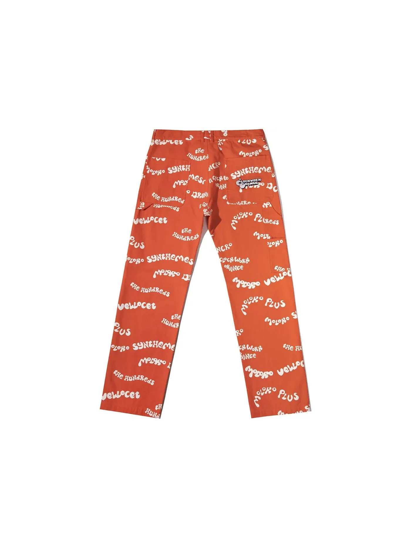 Мужские брюки с принтом The Hundreds Pants — изображение 2 из 2, оранжевый