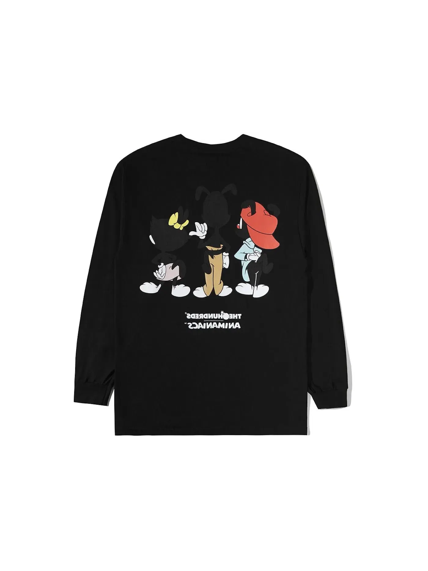 Мужская футболка с длинным рукавом с принтом L/S T-shirt The Hundreds — изображение 2 из 2, черный