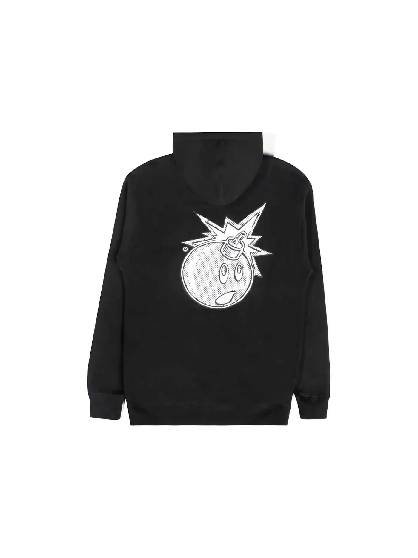 Мужской пуловер с принтом Pullover The Hundreds — изображение 2 из 2, черный