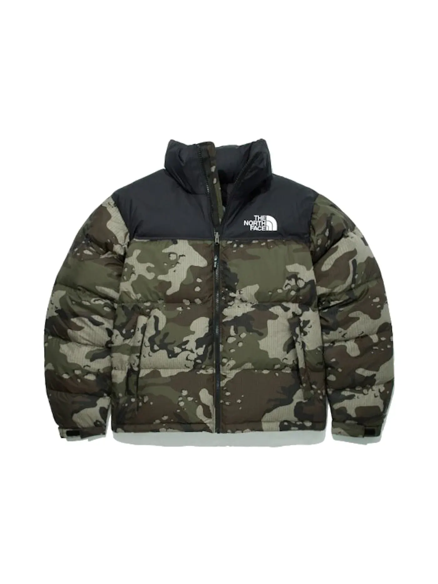 Мужская куртка с принтом The North Face 1996 Retro Novelty Nuptse Packable Jacket (Asia Sizing) — изображение 1 из 2, хаки