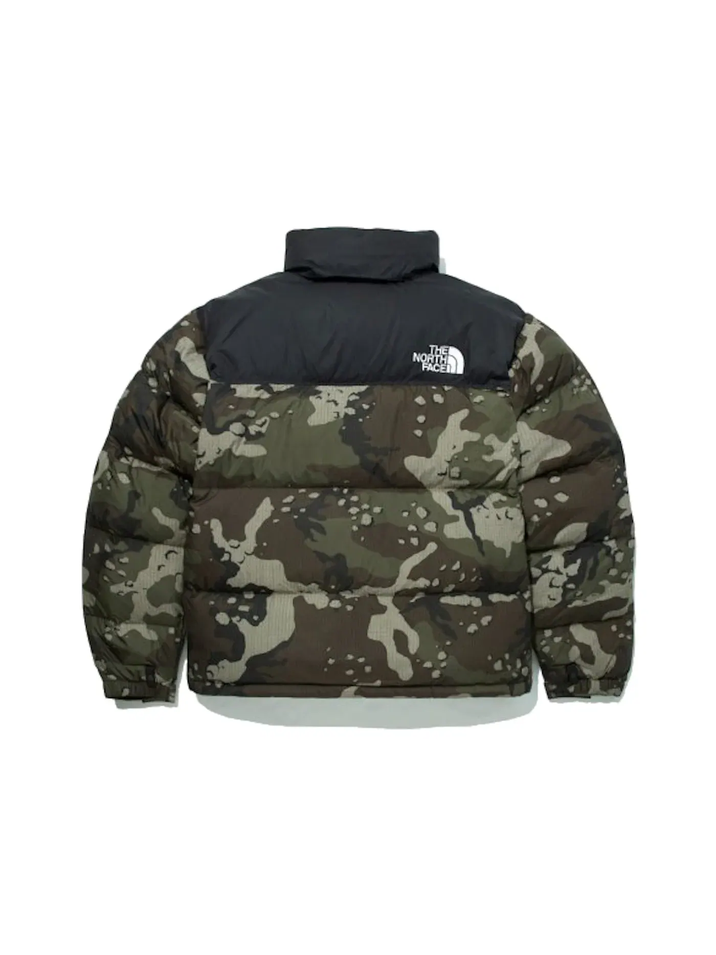 Мужская куртка с принтом The North Face 1996 Retro Novelty Nuptse Packable Jacket (Asia Sizing) — изображение 2 из 2, хаки