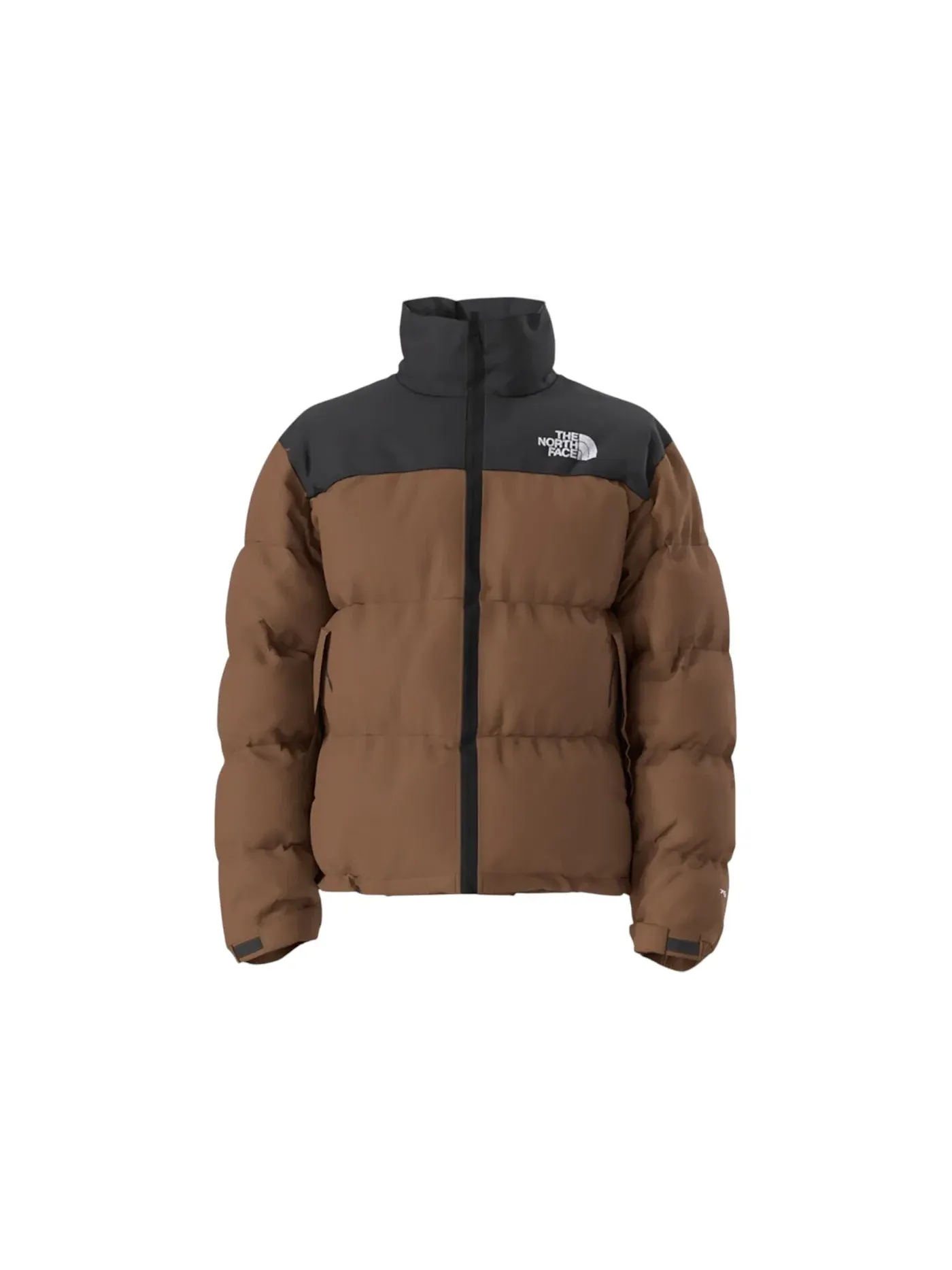 Мужская куртка утепленная с принтом 1996 Retro Nuptse 700 Fill Packable Jacket The North Face — изображение 1 из 3, черный