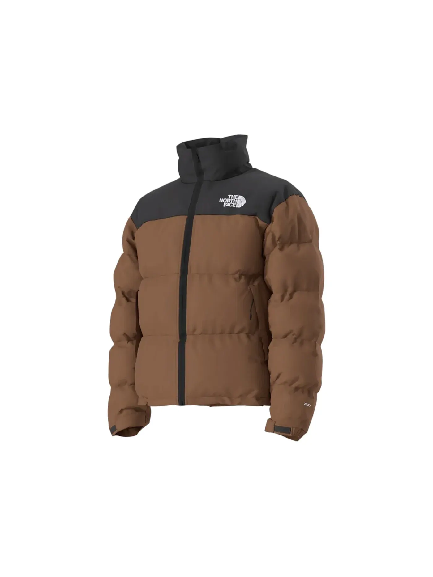 Мужская куртка утепленная с принтом 1996 Retro Nuptse 700 Fill Packable Jacket The North Face — изображение 3 из 3, черный