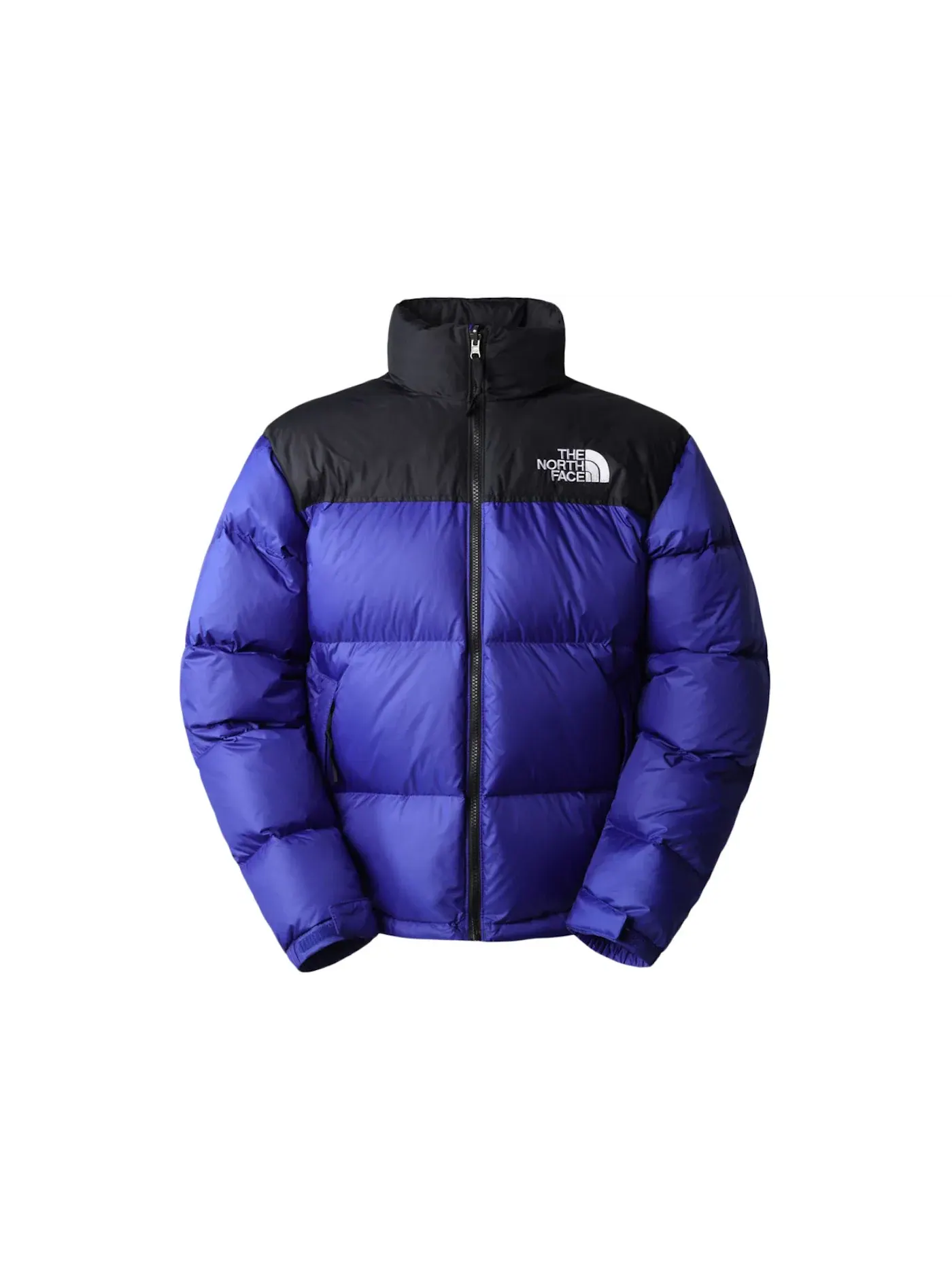 Мужская куртка с принтом 1996 Retro Nuptse 700 Fill Packable The North Face — изображение 1 из 1, синий/черный