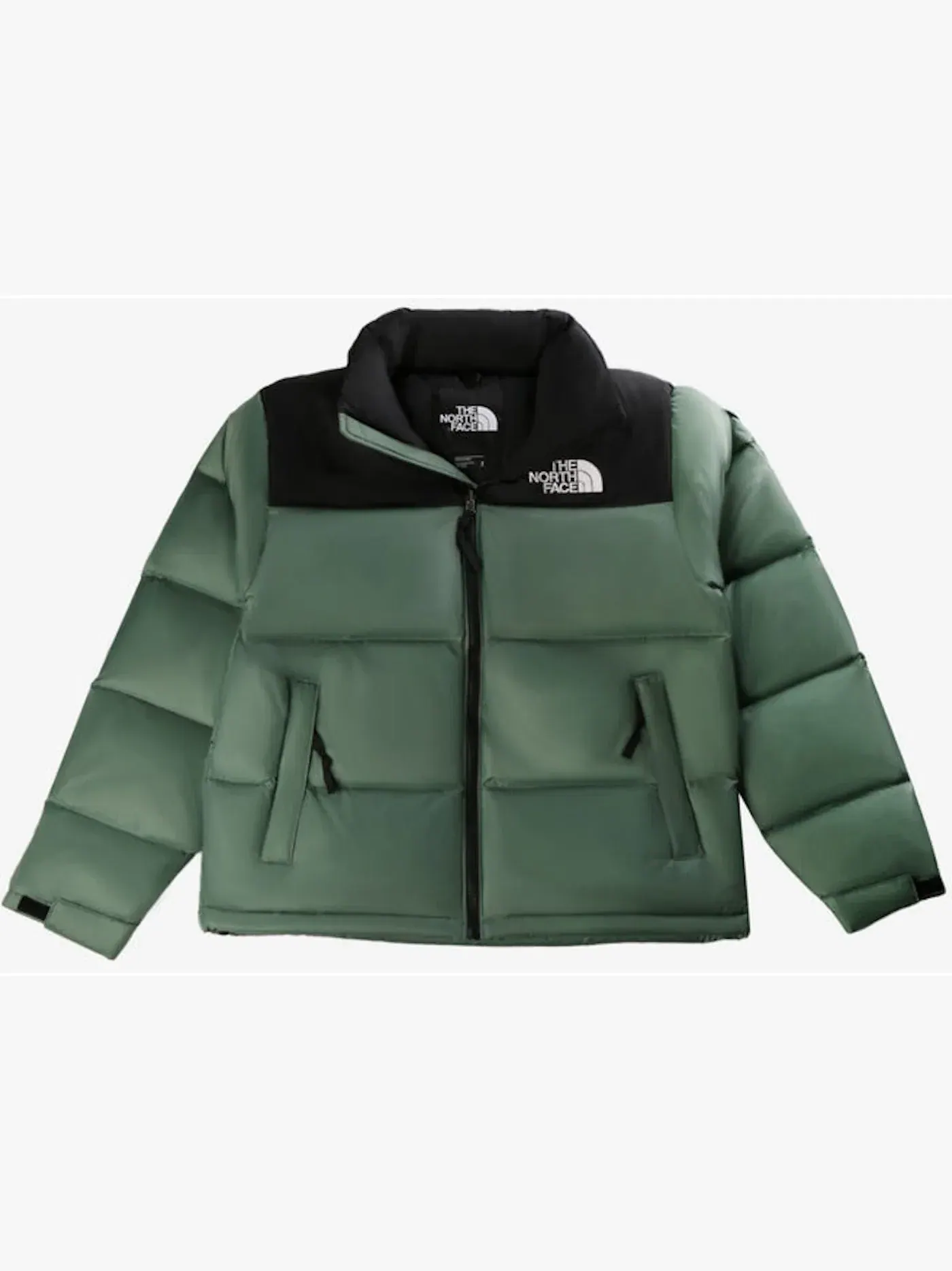 Мужская куртка с наполнителем 1996 Retro Nuptse The North Face — изображение 1 из 2, зеленый/черный