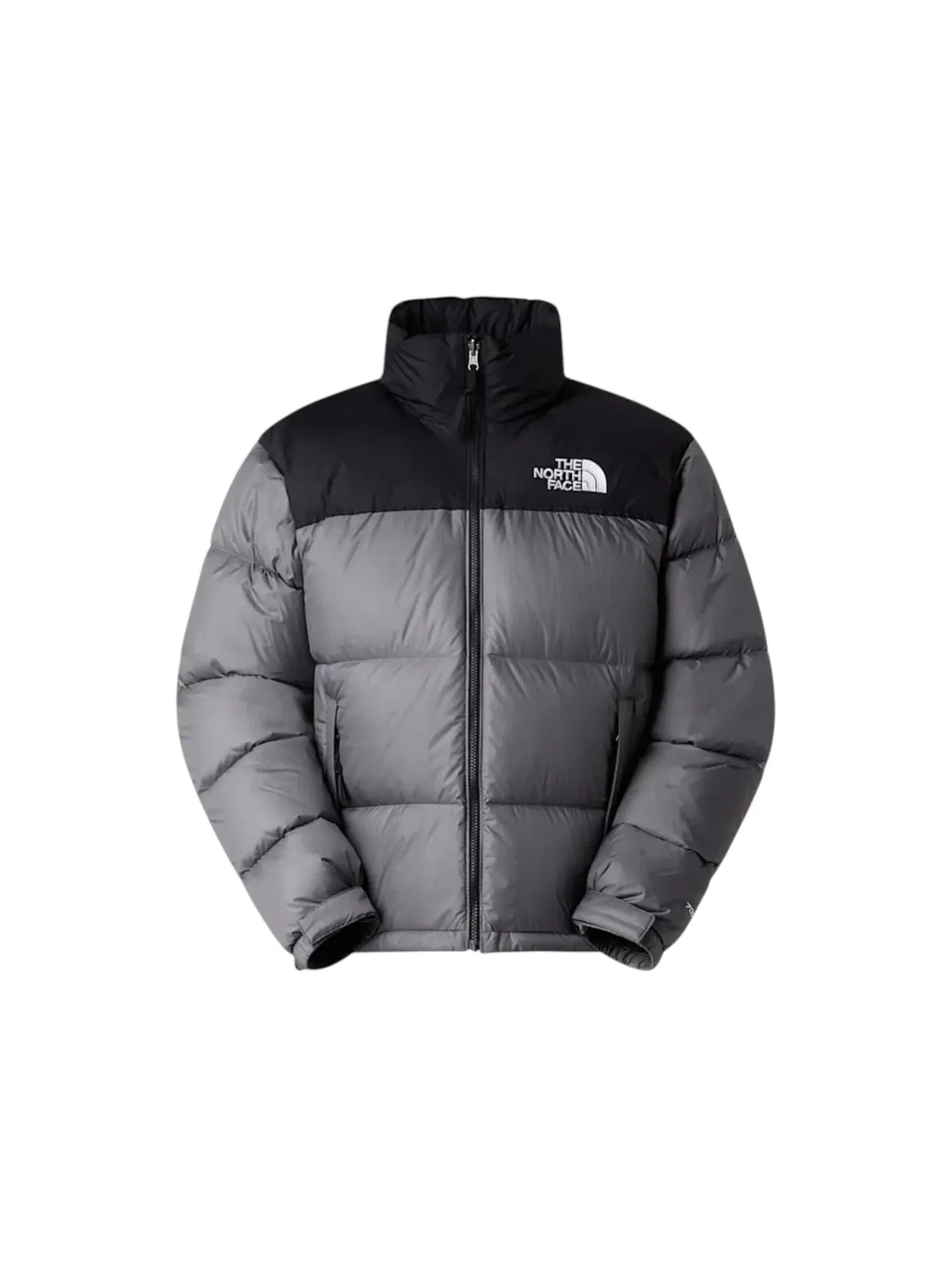 Мужская куртка-пуховик с принтом 1996 Retro Nuptse The North Face — изображение 1 из 2, жемчужный