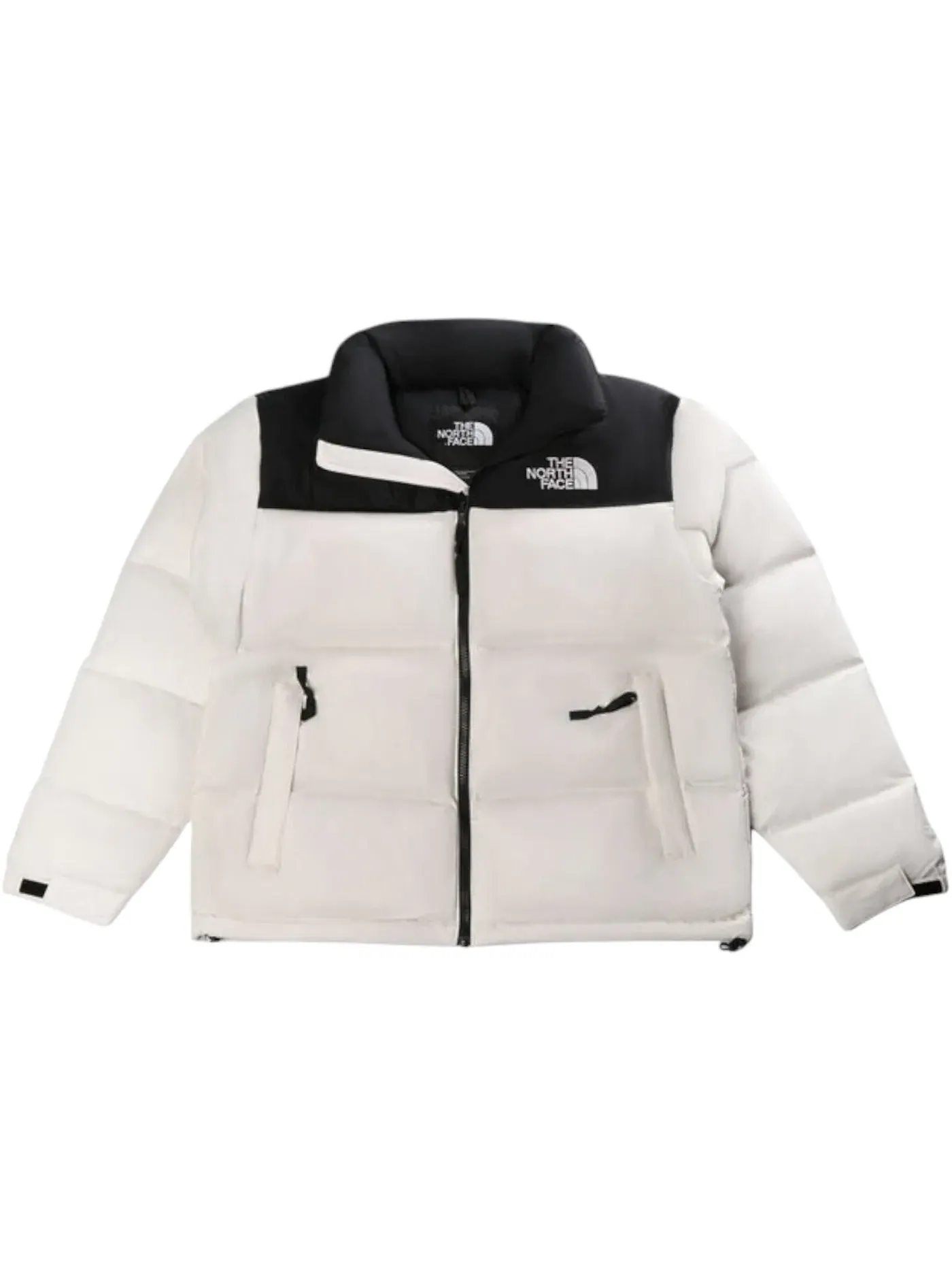 Мужская куртка с наполнителем из пуха 1996 Retro Nuptse The North Face — изображение 1 из 2, белый/черный